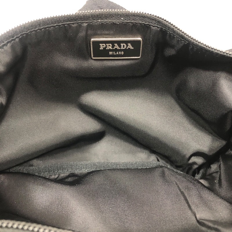 プラダ PRADA ナイロン ウエストバッグ VA0056 ブラック ナイロン メンズ ウエストバッグ