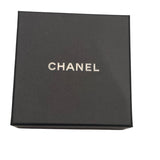 シャネル CHANEL カメリア コサージュ ブルー ツイード アクセサリー