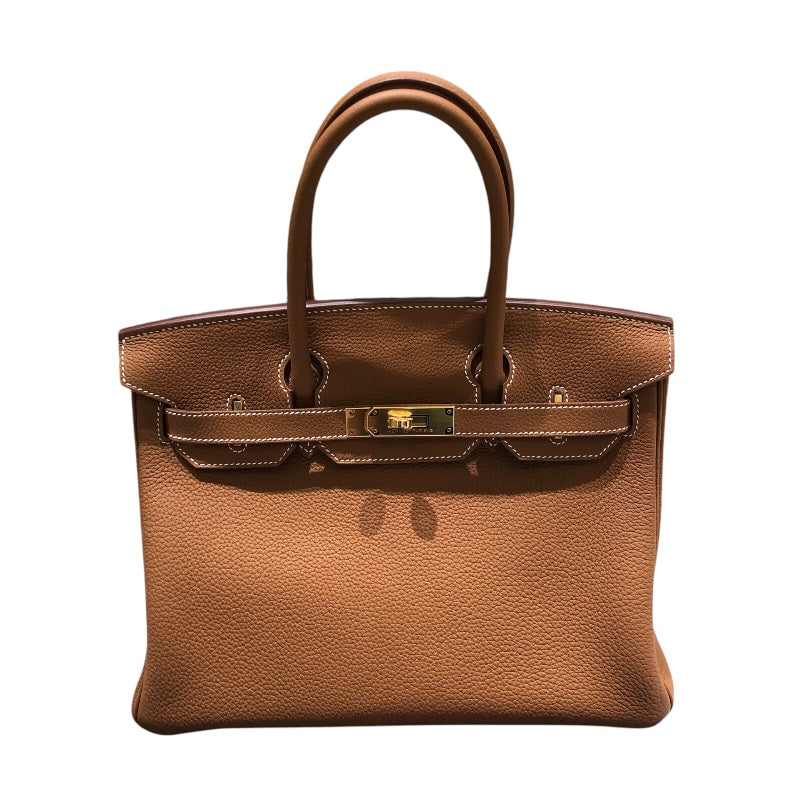 エルメス HERMES バーキン30 Z刻 ゴールド GD金具 トゴ レディース ハンドバッグ