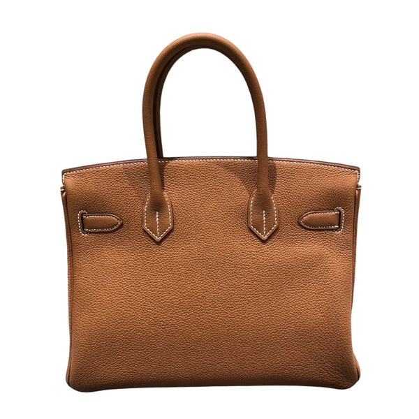 エルメス HERMES バーキン30 Z刻 ゴールド GD金具 トゴ レディース ハンドバッグ