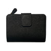 プラダ PRADA サフィアーノ トライアングル ウォレット 1ML018-QHH-F0002 ブラック サフィアーノレザー レディース 二つ折り財布
