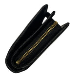 プラダ PRADA サフィアーノ トライアングル ウォレット 1ML018-QHH-F0002 ブラック サフィアーノレザー レディース 二つ折り財布