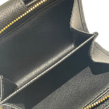 プラダ PRADA サフィアーノ トライアングル ウォレット 1ML018-QHH-F0002 ブラック サフィアーノレザー レディース 二つ折り財布