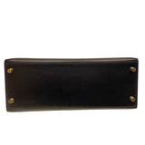 エルメス HERMES ケリー28 外縫い □A刻印 ボックスカーフ レディース ハンドバッグ