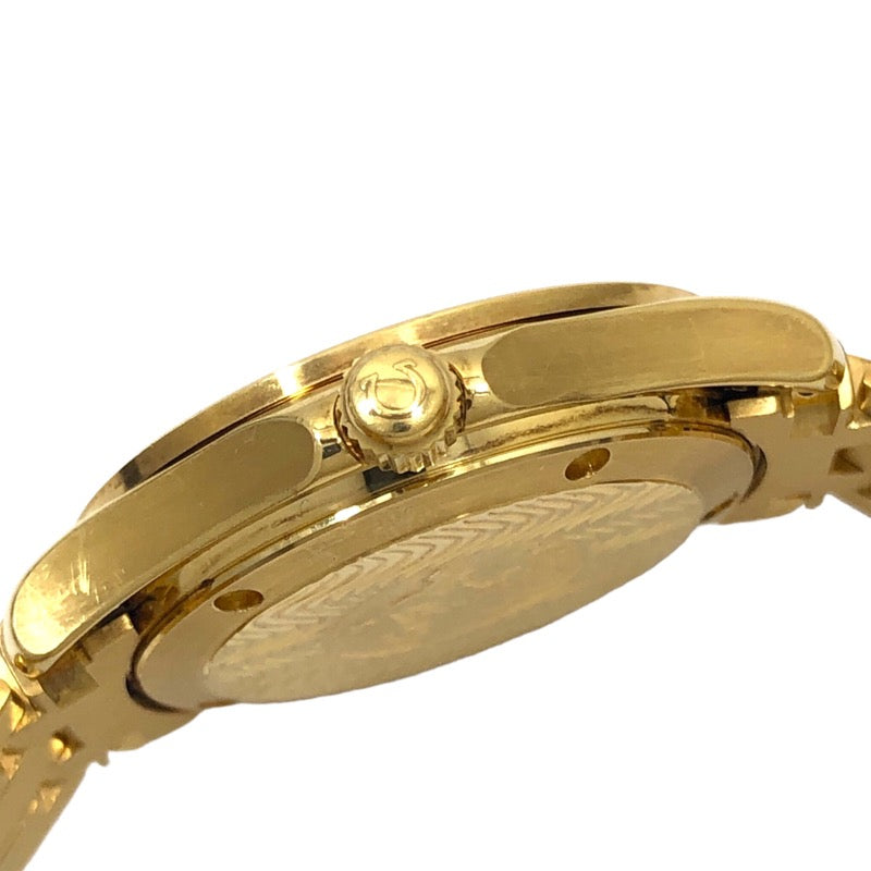オメガ OMEGA シーマスター120M 196.1501 ゴールド文字盤 K18YG メンズ 腕時計 | 中古ブランドリユースショップ  OKURA(おお蔵)