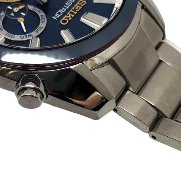 セイコー SEIKO アストロン ノバク・ジョコビッチ 2020年限定モデル SBXC045 ブルー SS クオーツ メンズ 腕時計