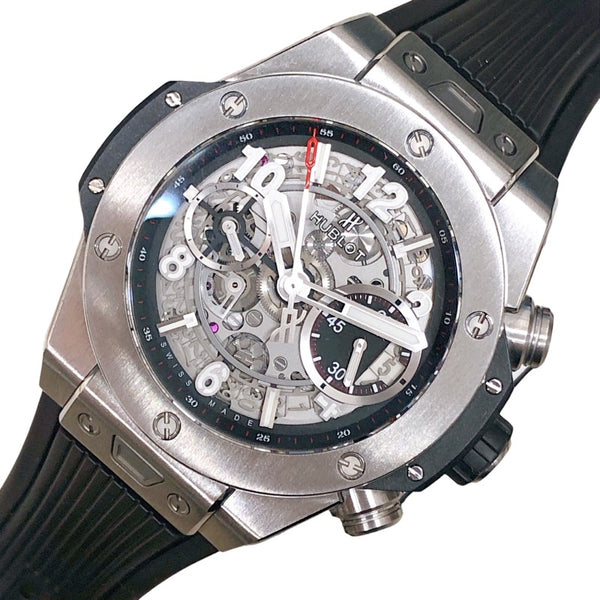 ウブロ HUBLOT ビッグバンウニコ　チタニウム 441.NX.1170.RX チタン メンズ 腕時計