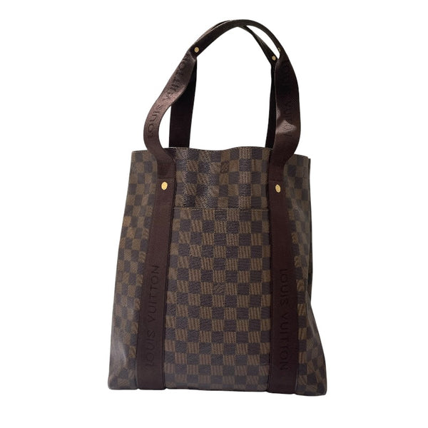 ルイヴィトン カバボブール ブラウン N52006ダミエキャンバストートバッグ ルイ・ヴィトン LOUIS VUITTON カバ・ボブール N52006 エベヌ ダミエ