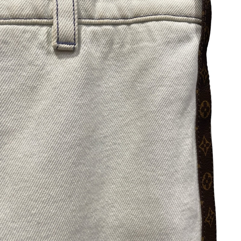 ルイ・ヴィトン LOUIS VUITTON モノグラムラインデニムパンツ FLPX80 コットン レディース デニムパンツ