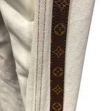 ルイ・ヴィトン LOUIS VUITTON モノグラムラインデニムパンツ FLPX80 コットン レディース デニムパンツ