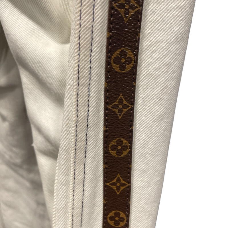 ルイ・ヴィトン LOUIS VUITTON モノグラムラインデニムパンツ FLPX80 コットン レディース デニムパンツ