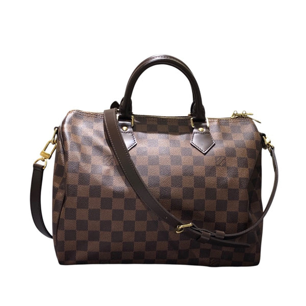 ルイ・ヴィトン LOUIS VUITTON スピーディー・バンドリエール30 N41183 エベヌ ダミエキャンバス レディース ショルダーバッグ