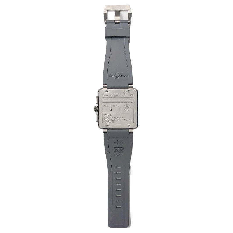 ベル＆ロス Bell & Ross プロチタニウム BR01-94-TT グレー チタン/ラバーベルト 自動巻き メンズ 腕時計