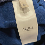 セリーヌ CELINE ロゴ刺繍トラックパンツ 2Z576859W ネイビー ポリエステル レディース パンツ