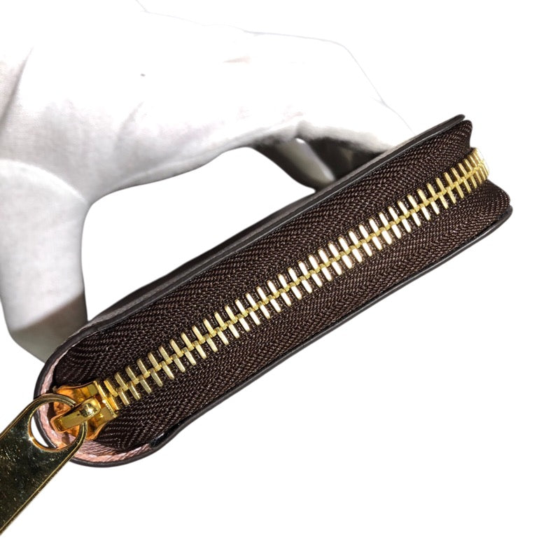 ルイ・ヴィトン LOUIS VUITTON ジッピーウォレット N60046 エベヌ ダミエキャンバス ユニセックス 長財布