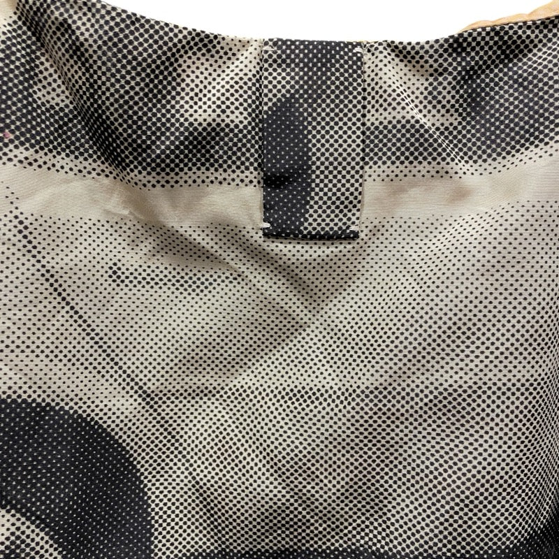 プラダ PRADA 総柄スカート P150P グリーン シルク レディース