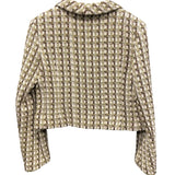 シャネル CHANEL ツイードジャケット P7514738 グリーン ウール レディース テーラードジャケット