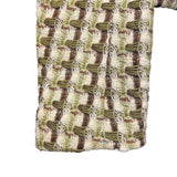 シャネル CHANEL ツイードジャケット P7514738 グリーン ウール レディース テーラードジャケット