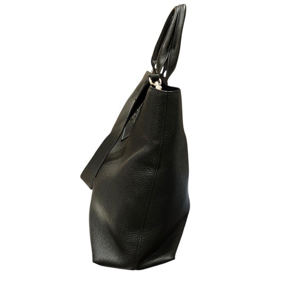 プラダ PRADA エンボスロゴトートバッグ 2VG109 ブラック ヴィッテロダイノレザー メンズ ショルダーバッグ
