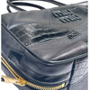 ミュウミュウ miu miu レザーパッチワークボーバッグ 5BB117 ブラック レザー レディース ハンドバッグ