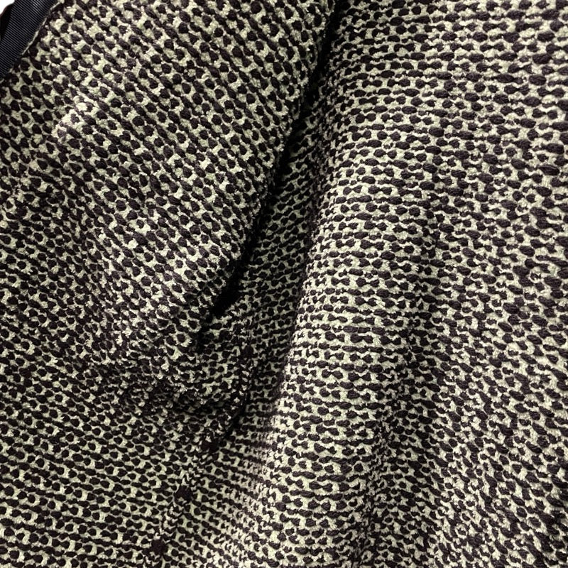 シャネル CHANEL ノーカラーニットジャケット P70487 グリーン カシミヤ レディース テーラードジャケット