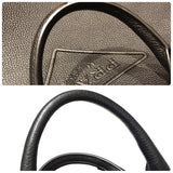 プラダ PRADA エンボスロゴトートバッグ 2VG109 ブラック ヴィッテロダイノレザー メンズ ショルダーバッグ