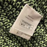 シャネル CHANEL ノーカラーニットジャケット P70487 グリーン カシミヤ レディース テーラードジャケット