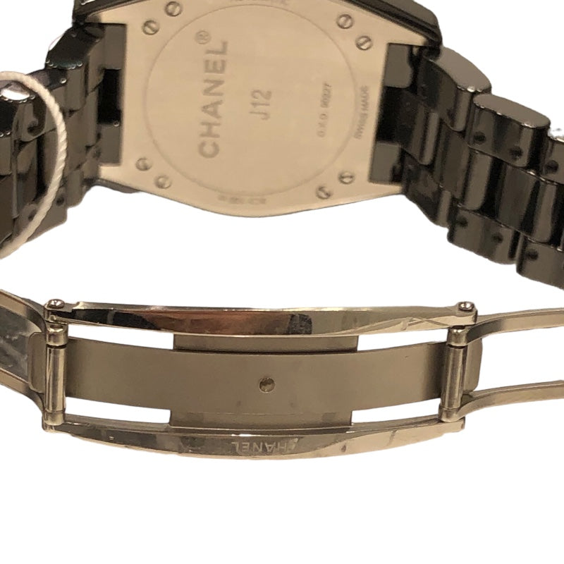 シャネル CHANEL J12 H3840  ブラック セラミック メンズ 腕時計