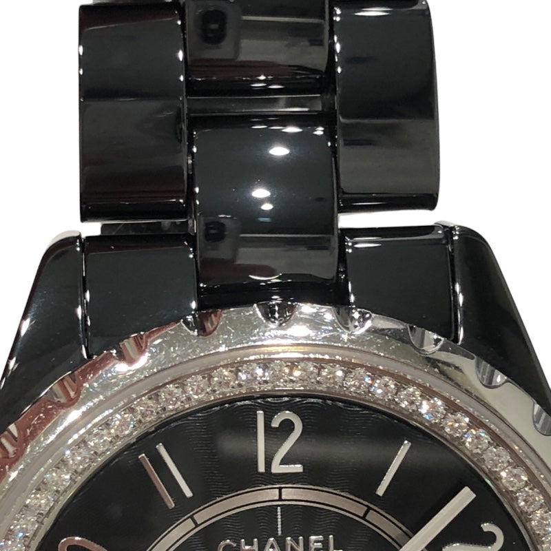 シャネル CHANEL J12 H3840  ブラック セラミック メンズ 腕時計