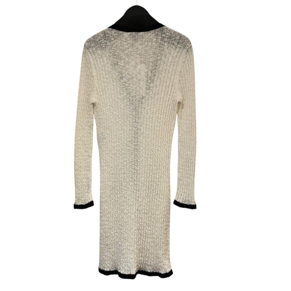 シャネル CHANEL ロングニットカーディガン P72099 コットン レディース カーディガン