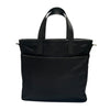 プラダ PRADA Re-Nylon トライアングル ロゴ２WAYトート 2VG033 ブラック サフィアーノレザー/ナイロン ユニセックス トートバッグ