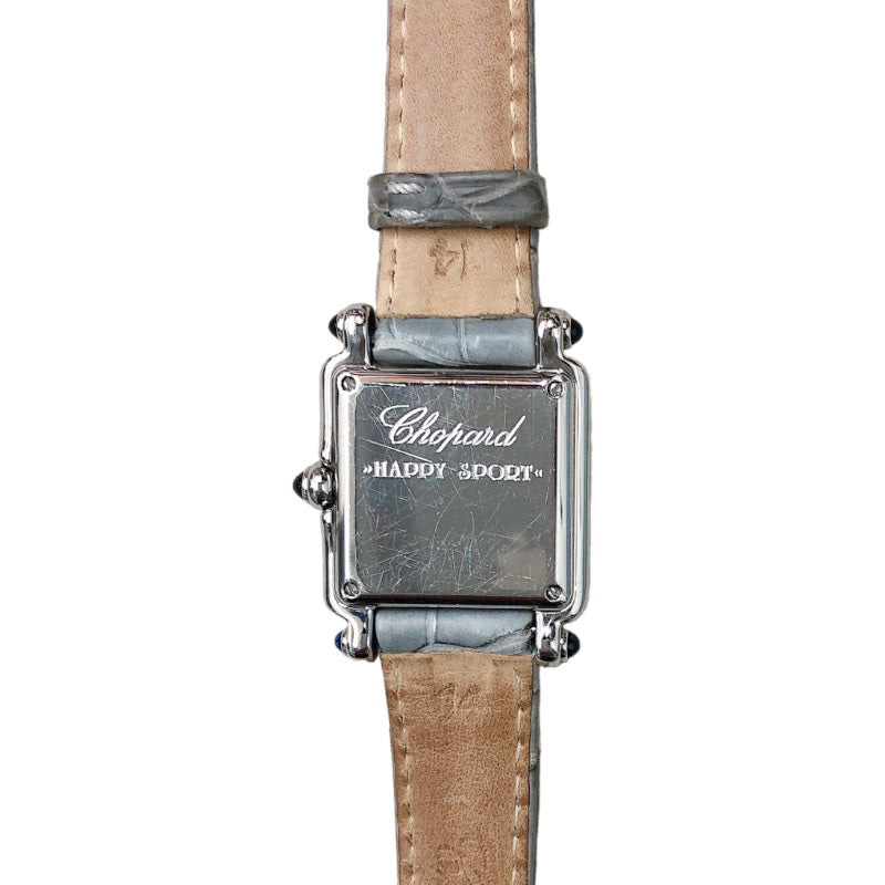 ショパール Chopard ハッピースポーツ ミニスクエア 27/8892-23 ステンレススチール レディース 腕時計