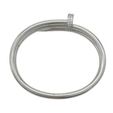 カルティエ Cartier ジュスト アン クル ブレスレット #16 K18WG/ダイヤモンド ジュエリー