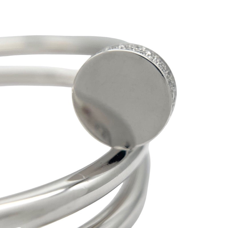 カルティエ Cartier ジュスト アン クル ブレスレット #16 K18WG/ダイヤモンド ジュエリー