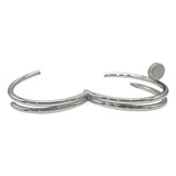 カルティエ Cartier ジュスト アン クル ブレスレット #16 K18WG/ダイヤモンド ジュエリー
