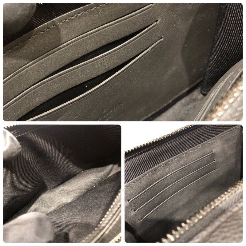 ルイ・ヴィトン LOUIS VUITTON アルファ・ウェアラブルウォレット M59161 ノワール カーフレザー メンズ ショルダーバッグ