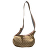 グッチ GUCCI GGキャンバス ハーフムーン ショルダーバッグ 181092 ベージュ、ピンク GGキャンバス レディース ショルダーバッグ