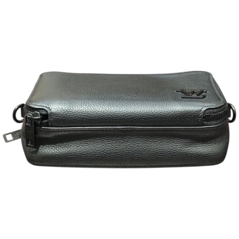 ルイ・ヴィトン LOUIS VUITTON アルファ・ウェアラブルウォレット M59161 ノワール カーフレザー メンズ ショルダーバッグ