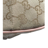 グッチ GUCCI GGキャンバス ハーフムーン ショルダーバッグ 181092 ベージュ、ピンク GGキャンバス レディース ショルダーバッグ
