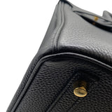 エルメス HERMES バーキン25 C刻 ブラック/ゴールド金具 トゴ レディース ハンドバッグ
