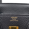 エルメス HERMES バーキン25 C刻 ブラック/ゴールド金具 トゴ レディース ハンドバッグ