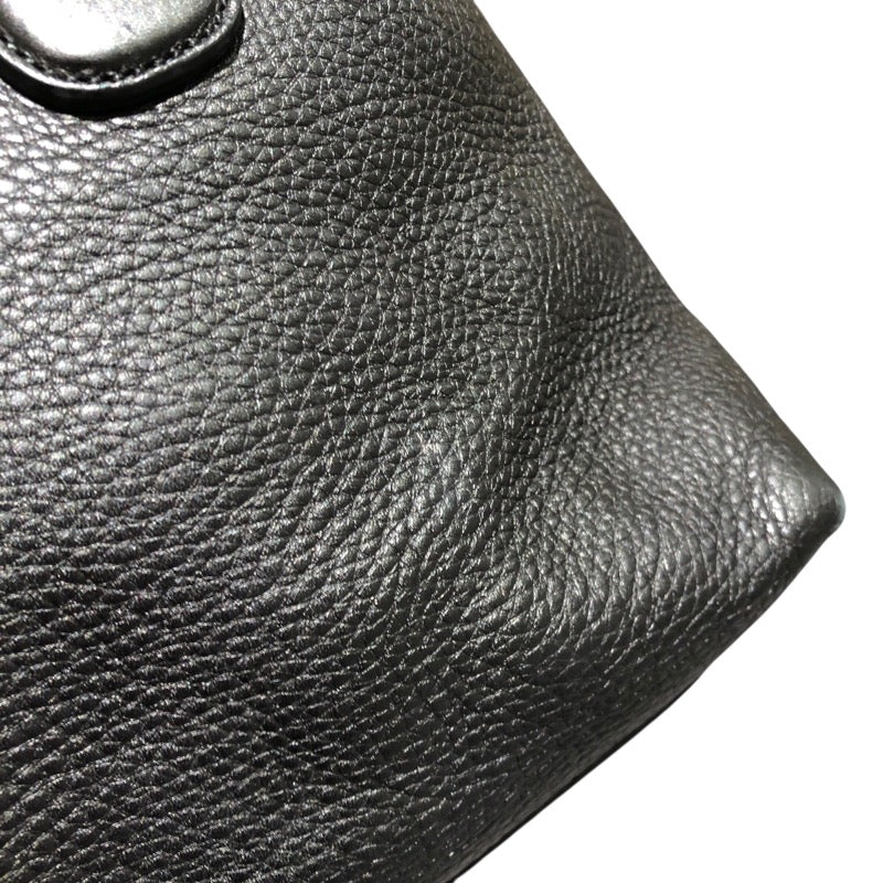 グッチ GUCCI インターロッキングGトートバッグ 308362 ブラック レザー ユニセックス トートバッグ