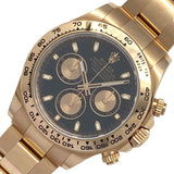 ロレックス ROLEX デイトナ ブラックピンク ランダムシリアル 116505 ブラック K18PG 自動巻き メンズ 腕時計