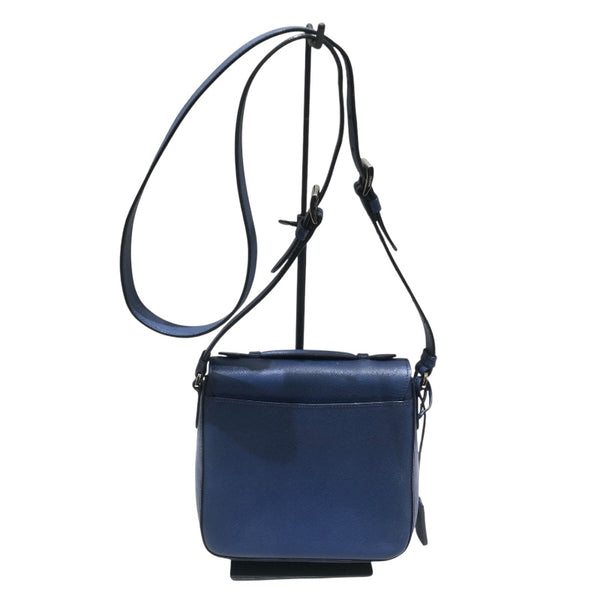 プラダ PRADA ショルダーバッグ ブルーSV金具 レザー ユニセックス ショルダーバッグ