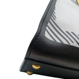 フェンディ FENDI ピーカブーミディアム×JOSHUAVIDAS 8BN290 ホワイト×ブラック　GD レザー レディース ハンドバッグ