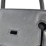 エルメス HERMES バーキン40 □G刻印 ブラック/GD金具 トリヨンクレマンス メンズ ハンドバッグ
