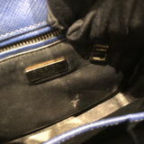 プラダ PRADA ショルダーバッグ ブルーSV金具 レザー ユニセックス ショルダーバッグ