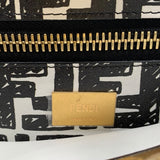 フェンディ FENDI ピーカブーミディアム×JOSHUAVIDAS 8BN290 ホワイト×ブラック　GD レザー レディース ハンドバッグ