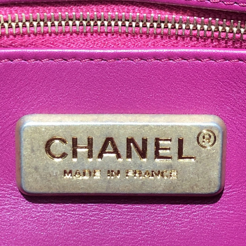 シャネル CHANEL ココハンドル29 A92991 ピンク/GD金具 クロコダイル レディース ハンドバッグ