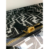 フェンディ FENDI ピーカブーミディアム×JOSHUAVIDAS 8BN290 ホワイト×ブラック　GD レザー レディース ハンドバッグ